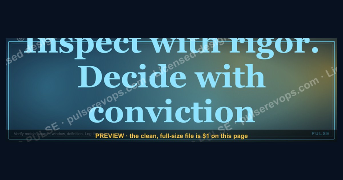 Inspect with rigor — Sales Management Banner