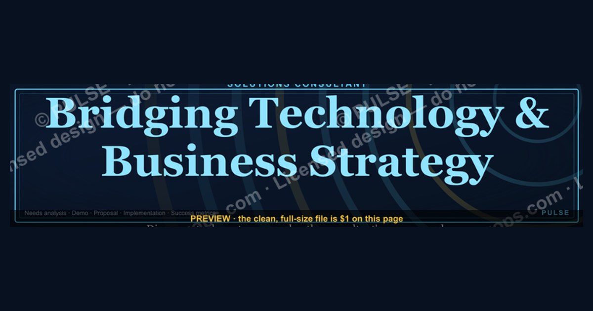 Solutions Consultant — LinkedIn Banner — figure 1