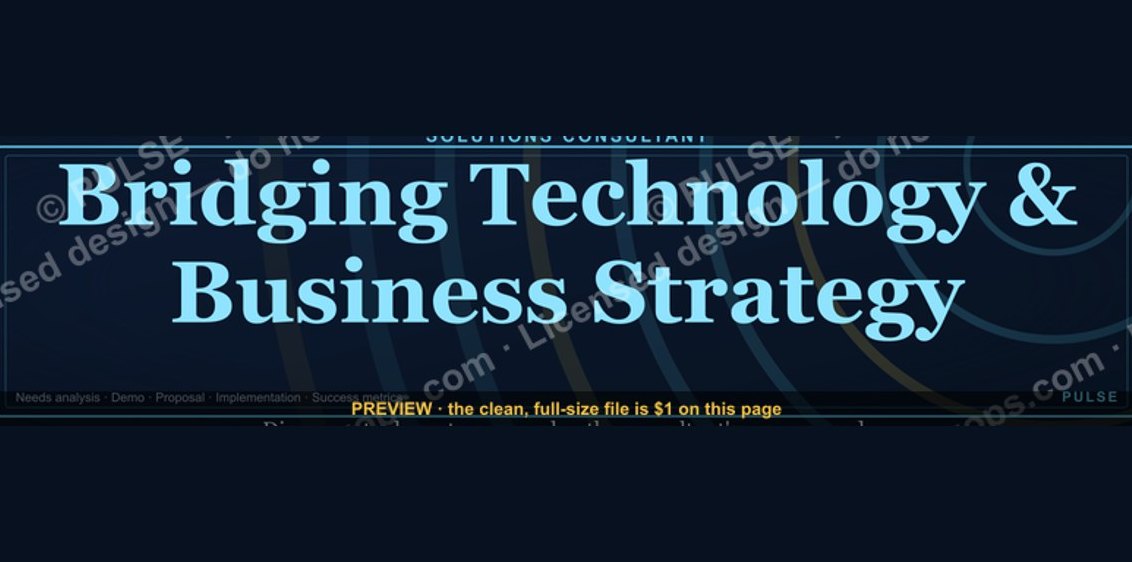 Solutions Consultant — LinkedIn Banner