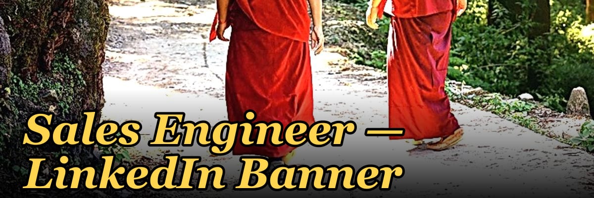 Sales Engineer — LinkedIn Banner