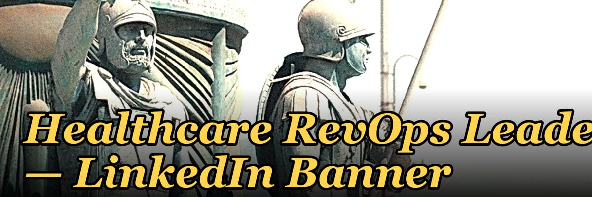 Healthcare RevOps Leader — LinkedIn Banner