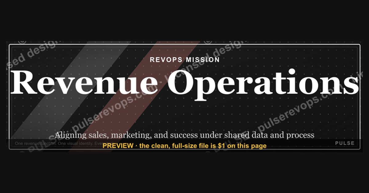 Revenue Operations — Mission Banner