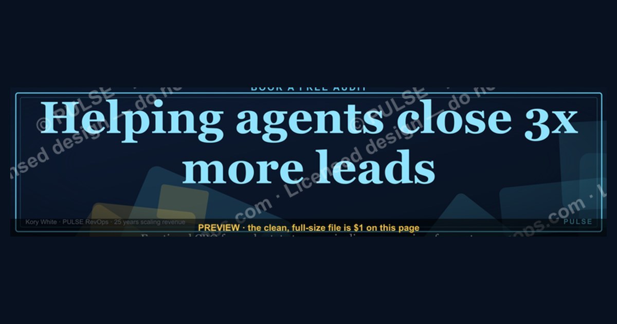 Real Estate CRO — LinkedIn Banner — figure 1