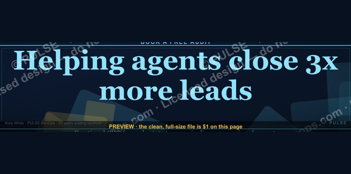 Real Estate CRO — LinkedIn Banner