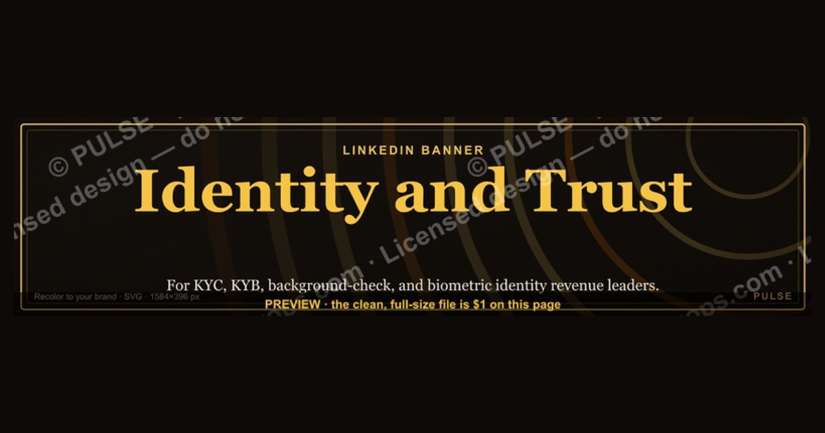 Identity and Trust — LinkedIn Banner — figure 1
