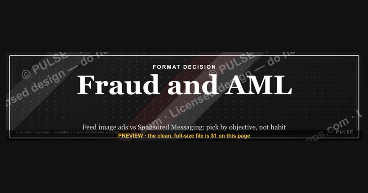 Fraud and AML — LinkedIn Banner