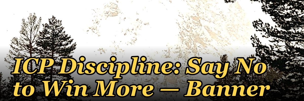 ICP Discipline: Say No to Win More — Banner