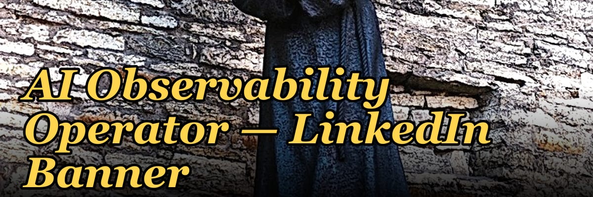 AI Observability Operator — LinkedIn Banner