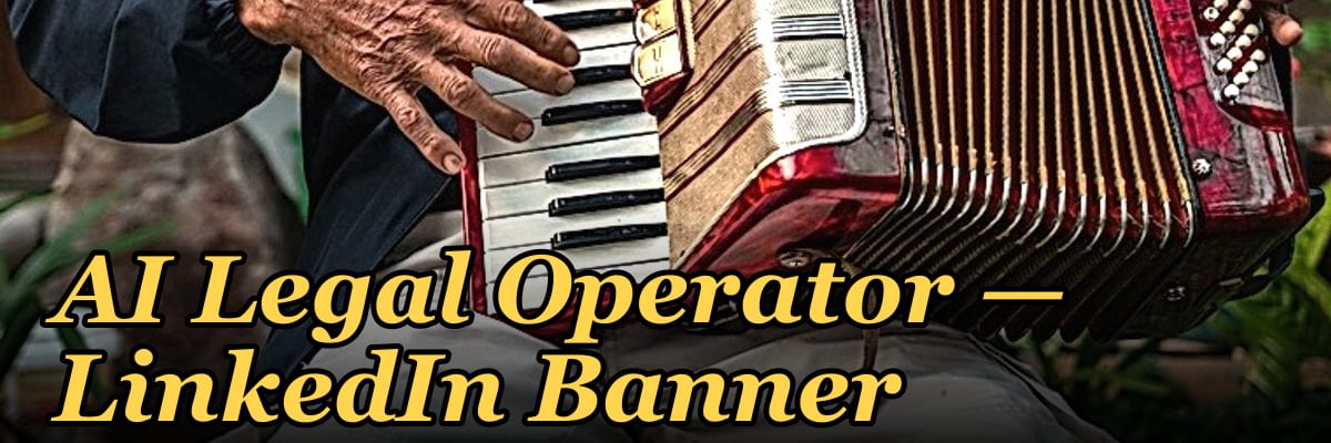 AI Legal Operator — LinkedIn Banner