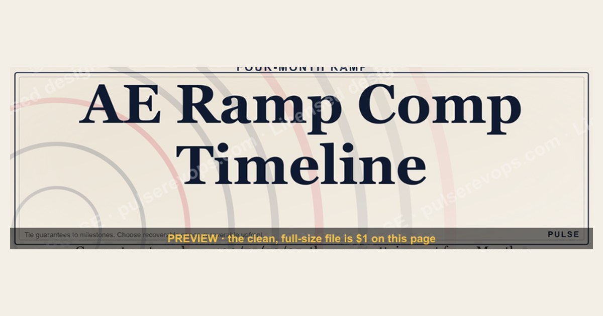 AE Ramp Comp Timeline — figure 1