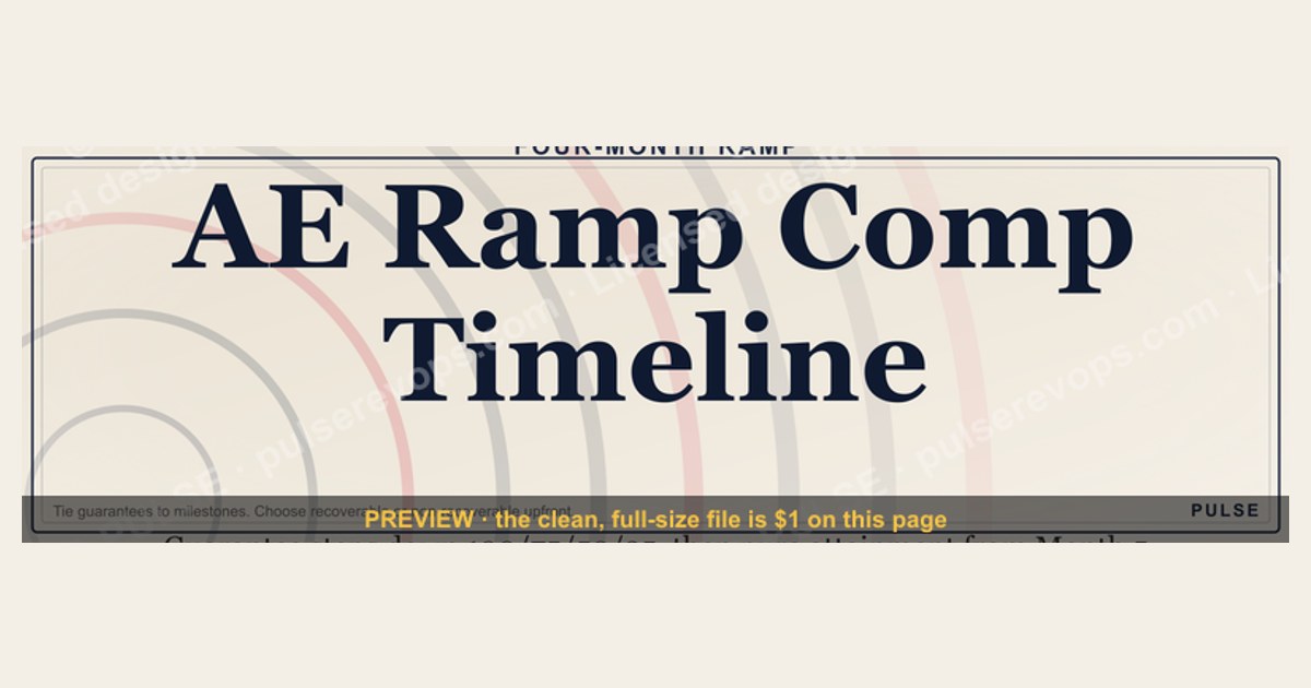 AE Ramp Comp Timeline