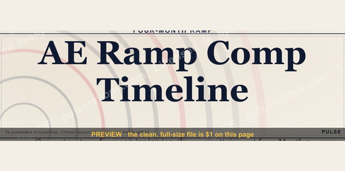 AE Ramp Comp Timeline