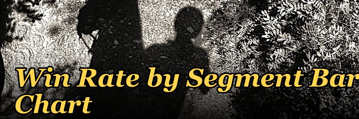 Win Rate by Segment Bar Chart