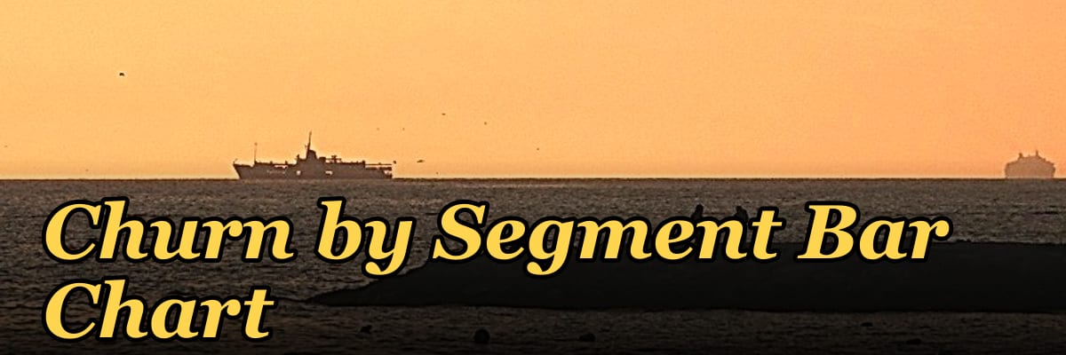 Churn by Segment Bar Chart