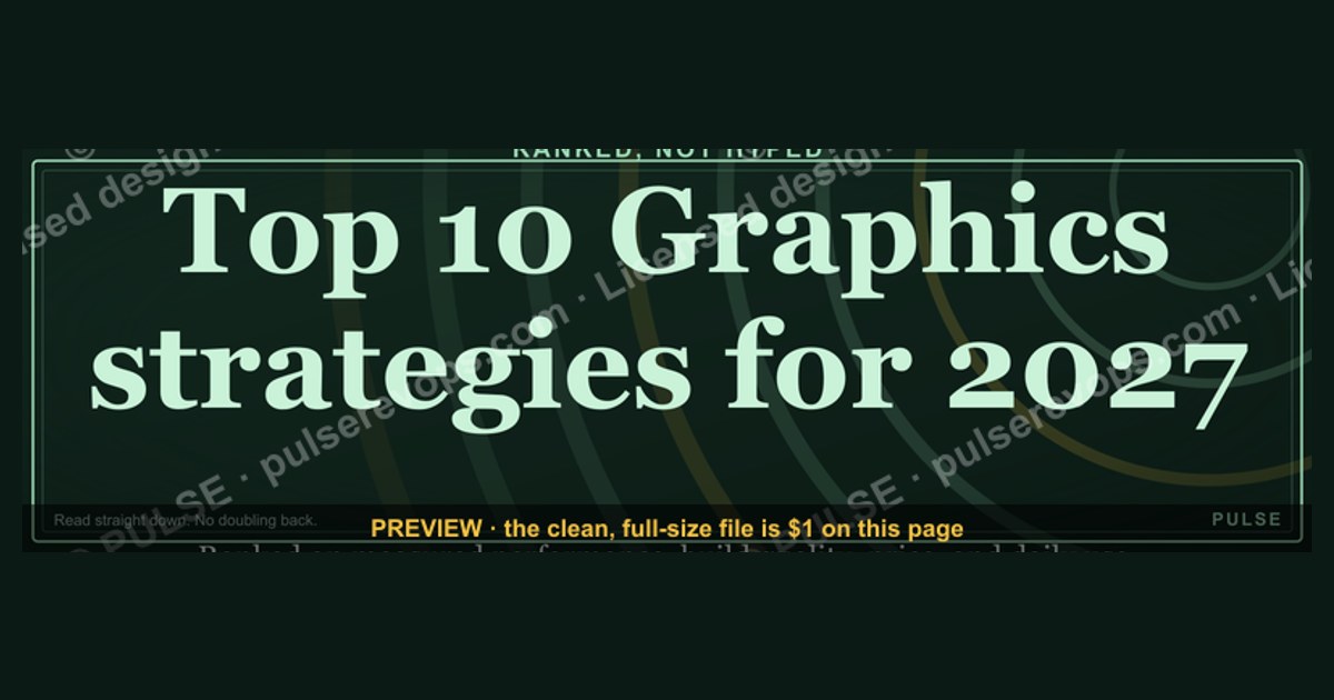 Top 10 Graphics strategies for 2027