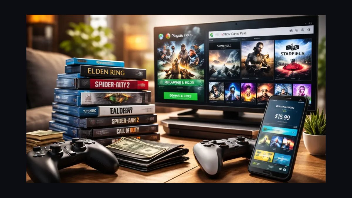 How much does a gaming subscription cost per year in 2027?