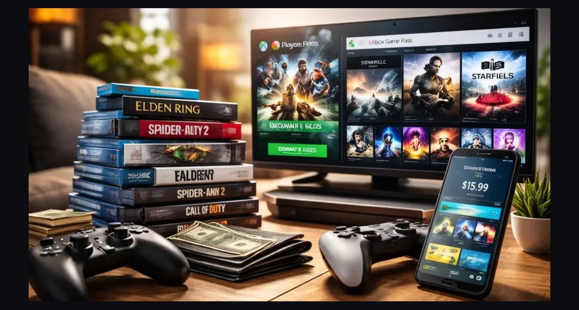 How much does a gaming subscription cost per year in 2027?