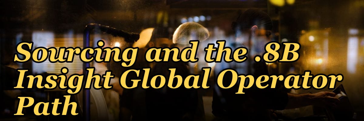 Contingency Recruiting Firm GTM Playbook 2027 — Direct Hire + Temp Staffing + AI-Augmented Sourcing and the .8B Insight Global Operator Path