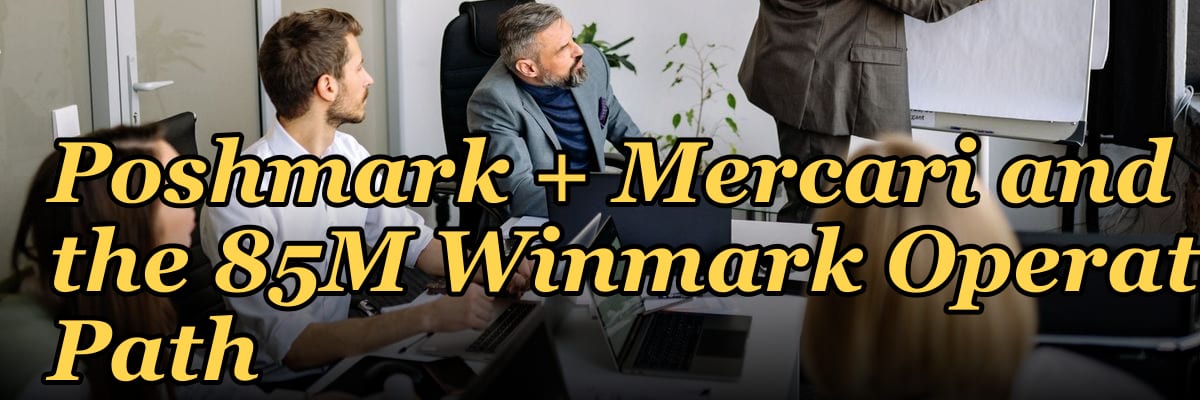 Consignment Shop GTM Playbook 2027 — In-Store + Buy-Outright + Poshmark + Mercari and the 85M Winmark Operator Path