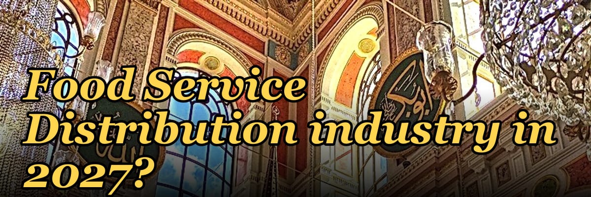 What are the key sales KPIs for the Commercial Food Service Distribution industry in 2027?