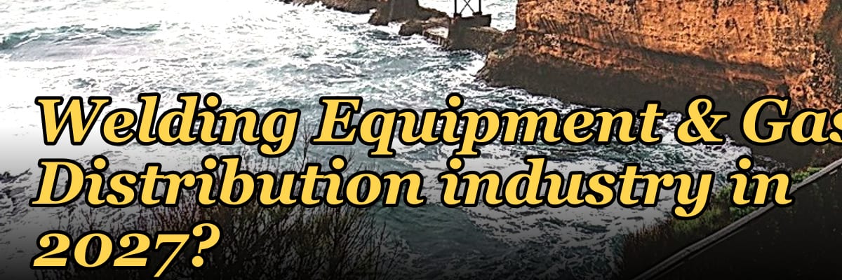 What are the key sales KPIs for the Industrial Welding Equipment & Gas Distribution industry in 2027?