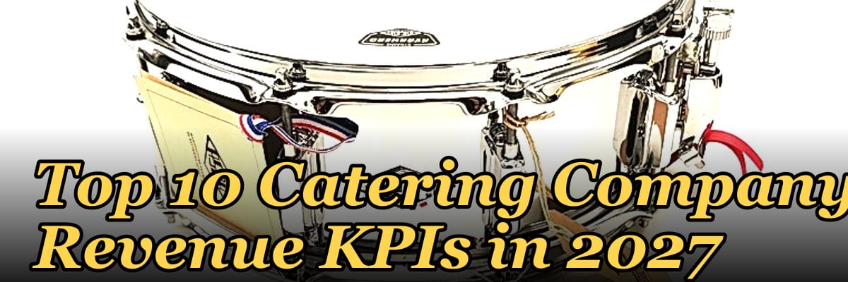 catering financial KPI charts