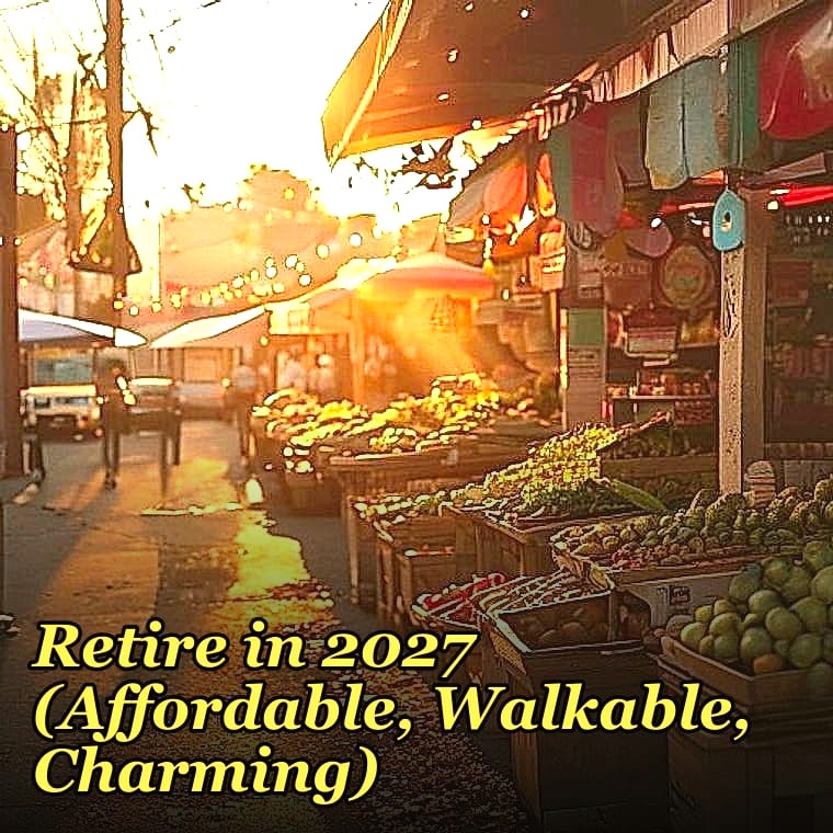 10 Best Small Towns to Retire in 2027 (Affordable, Walkable, Charming)