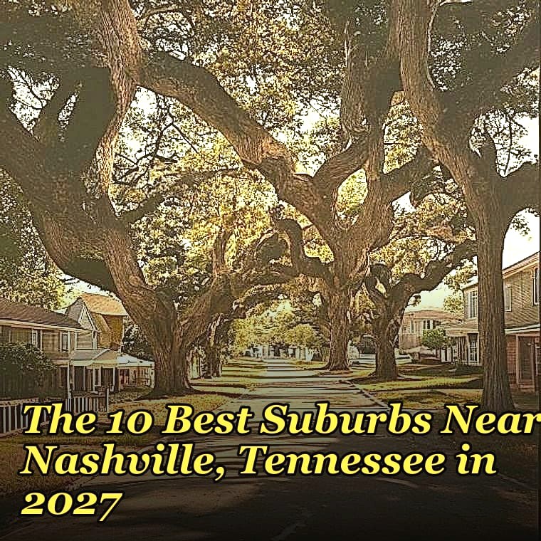 The 10 Best Suburbs Near Nashville, Tennessee in 2027