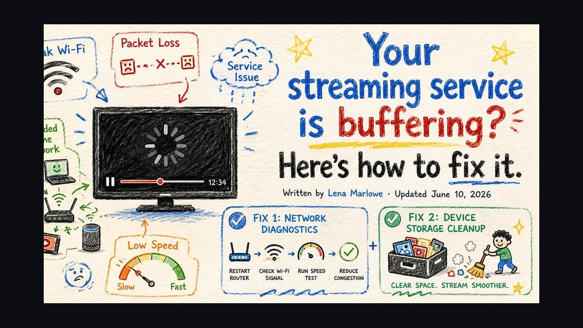 How do you fix a movie streaming buffering issue on a slow internet connection in 2027?
