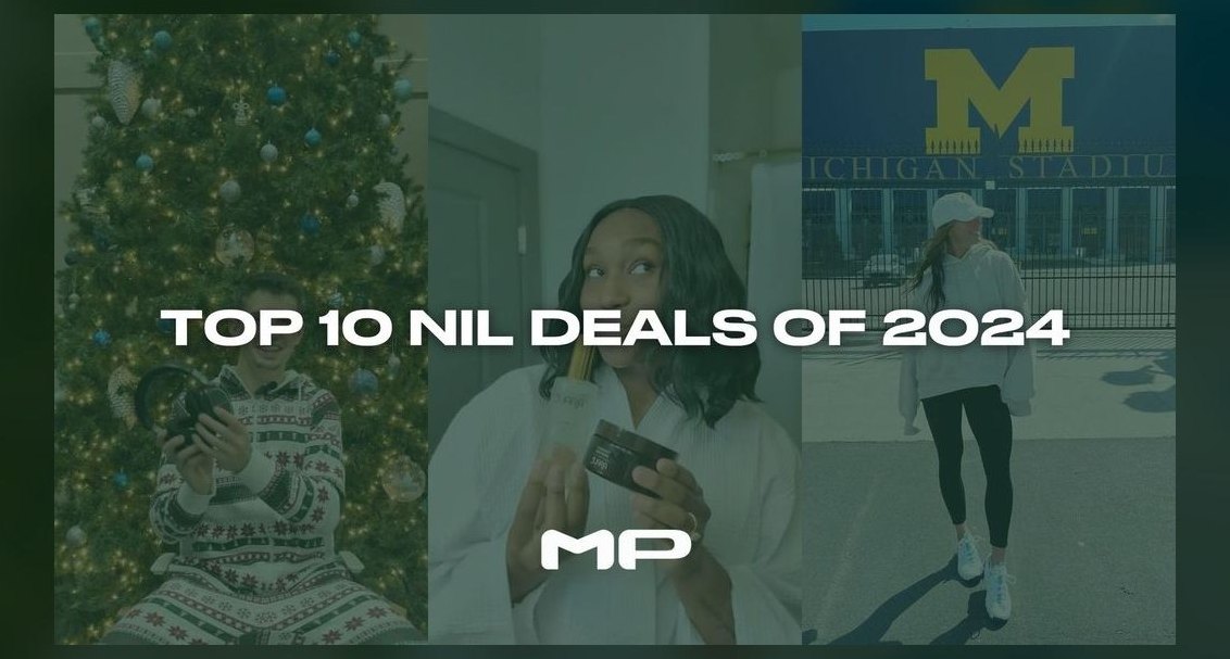 What are the top 10 NIL deals in college football for the 2027 season in 2027?