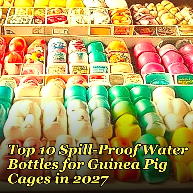 Top 10 Spill-Proof Water Bottles for Guinea Pig Cages in 2027