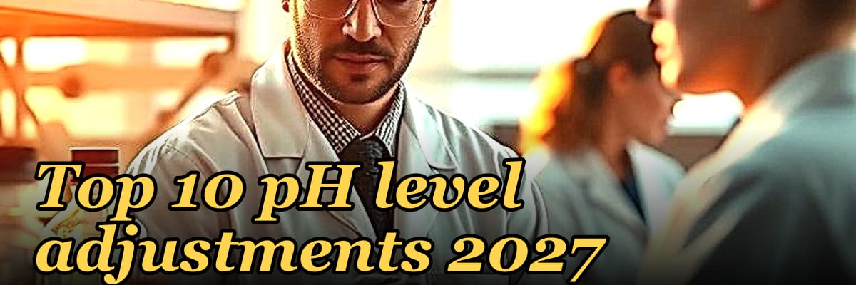 Top 10 pH level adjustments 2027