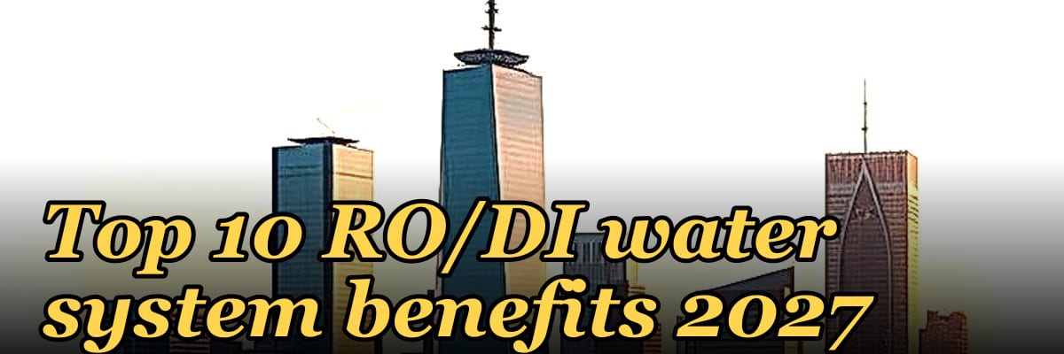 Top 10 RO/DI water system benefits 2027