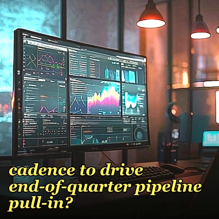 What's the right SPIFF cadence to drive end-of-quarter pipeline pull-in?
