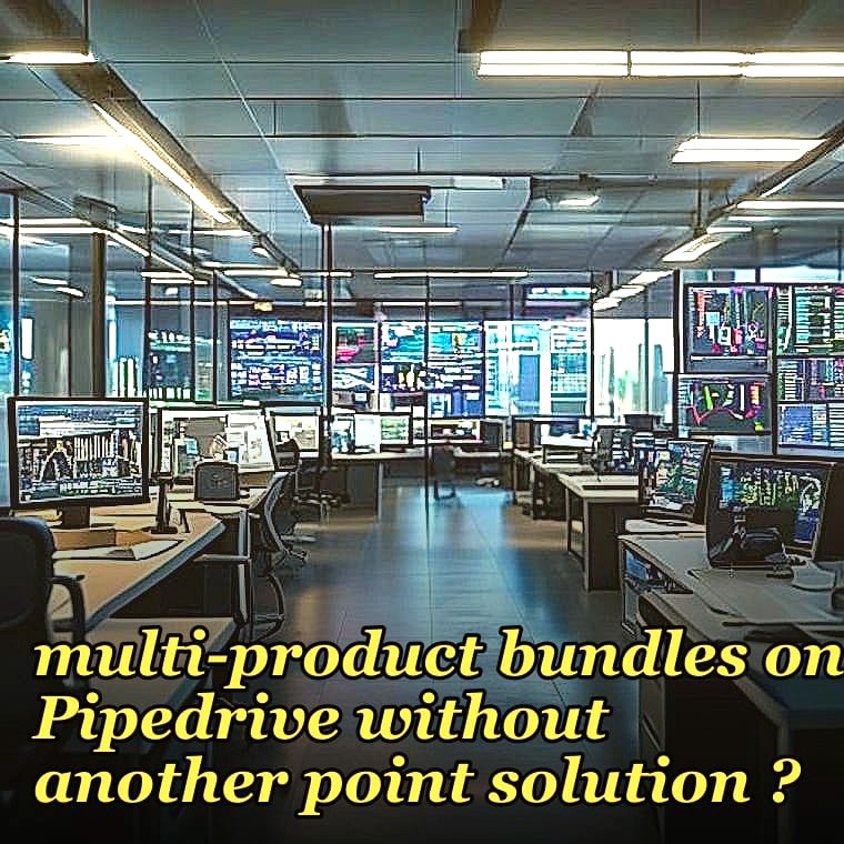 How do you attribute stage conversion for multi-product bundles on Pipedrive without another point solution ?