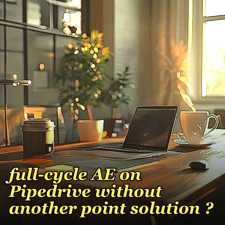 How do you model expansion rate for full-cycle AE on Pipedrive without another point solution ?
