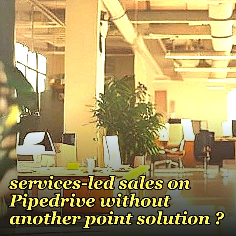 How do you score ARR waterfall for services-led sales on Pipedrive without another point solution ?
