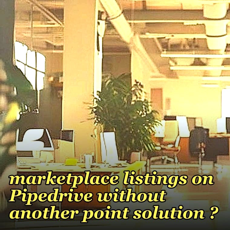 How do you report forecast accuracy for marketplace listings on Pipedrive without another point solution ?