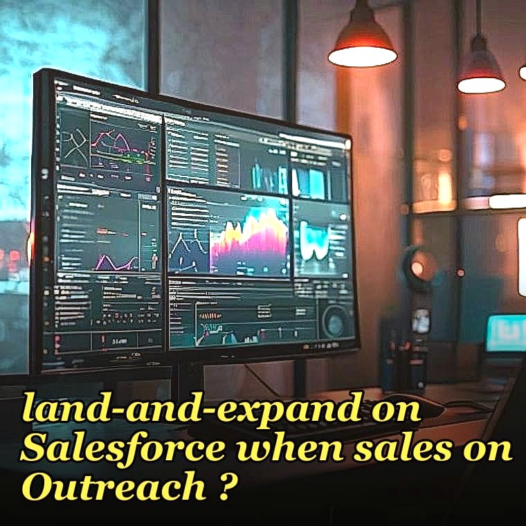 What is the RevOps playbook for partner deal registration conflicts during land-and-expand on Salesforce when sales on Outreach ?