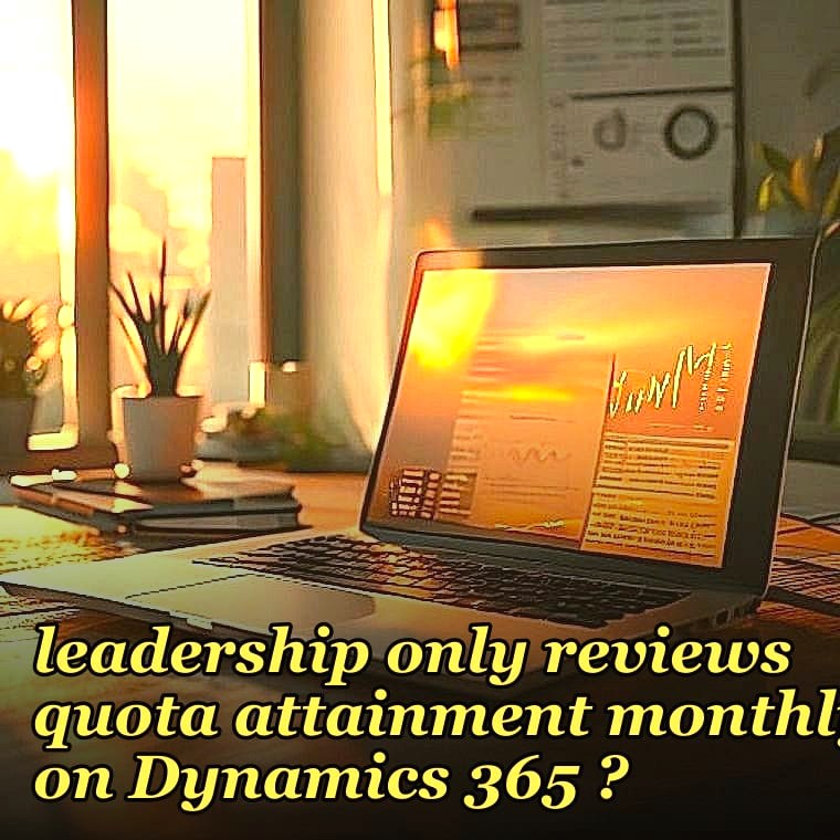 How do you route multi-thread gaps when sales on Outreach and leadership only reviews quota attainment monthly on Dynamics 365 ?