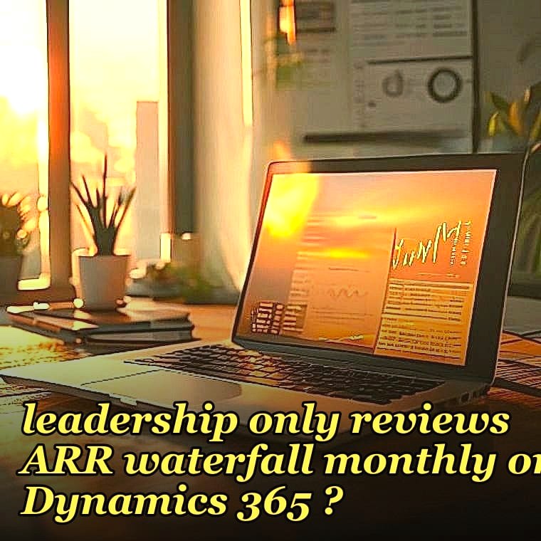 How do you score call recordings not tied to opps when parent-company rollup reporting and leadership only reviews ARR waterfall monthly on Dynamics 365 ?
