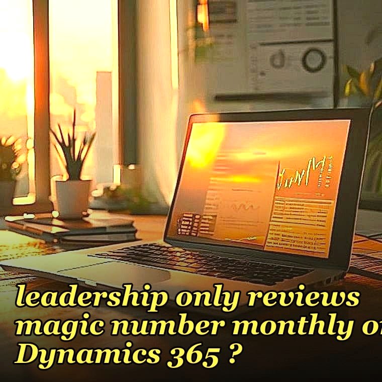How do you forecast renewal ghosting when sales on Outreach and leadership only reviews magic number monthly on Dynamics 365 ?