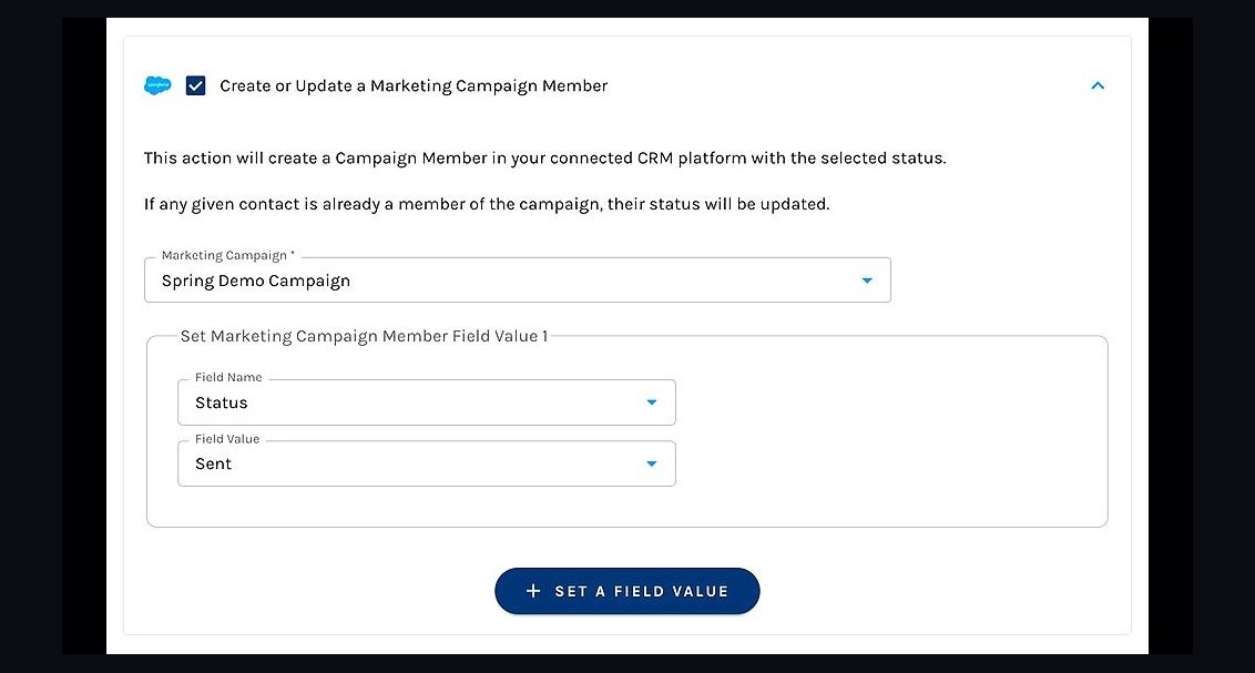How do you validate marketing campaign member influence on closed-won in 2027?