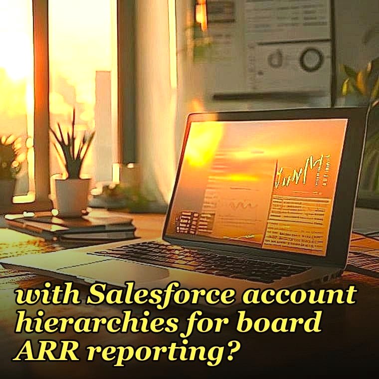 How do you align NetSuite invoice IDs with Salesforce account hierarchies for board ARR reporting?