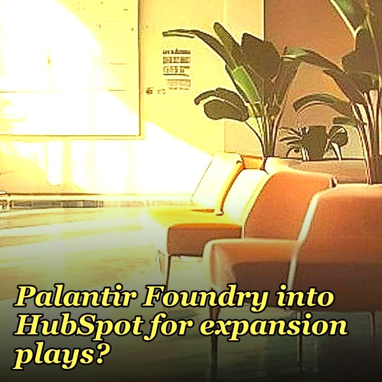 How do you sync product usage telemetry from Palantir Foundry into HubSpot for expansion plays?