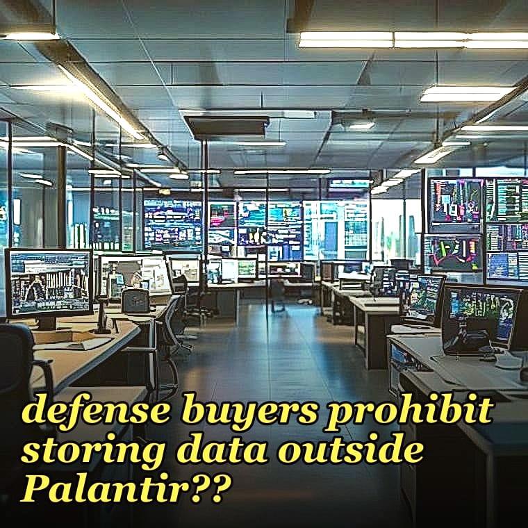 How do you design CRM hygiene rules when defense buyers prohibit storing data outside Palantir??