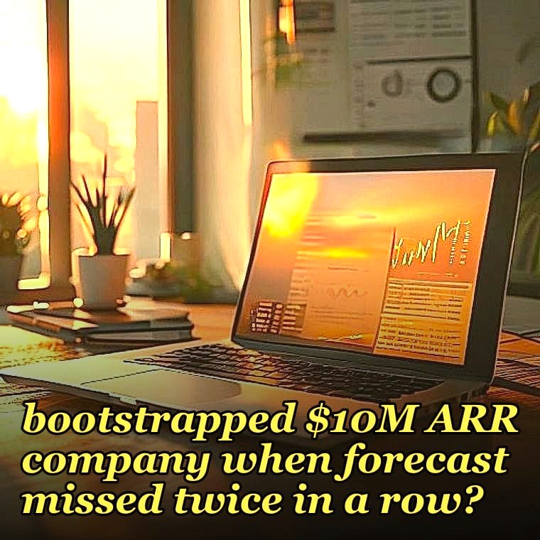 How do you decide if a part-time revenue leader is right for a bootstrapped $10M ARR company when forecast missed twice in a row?