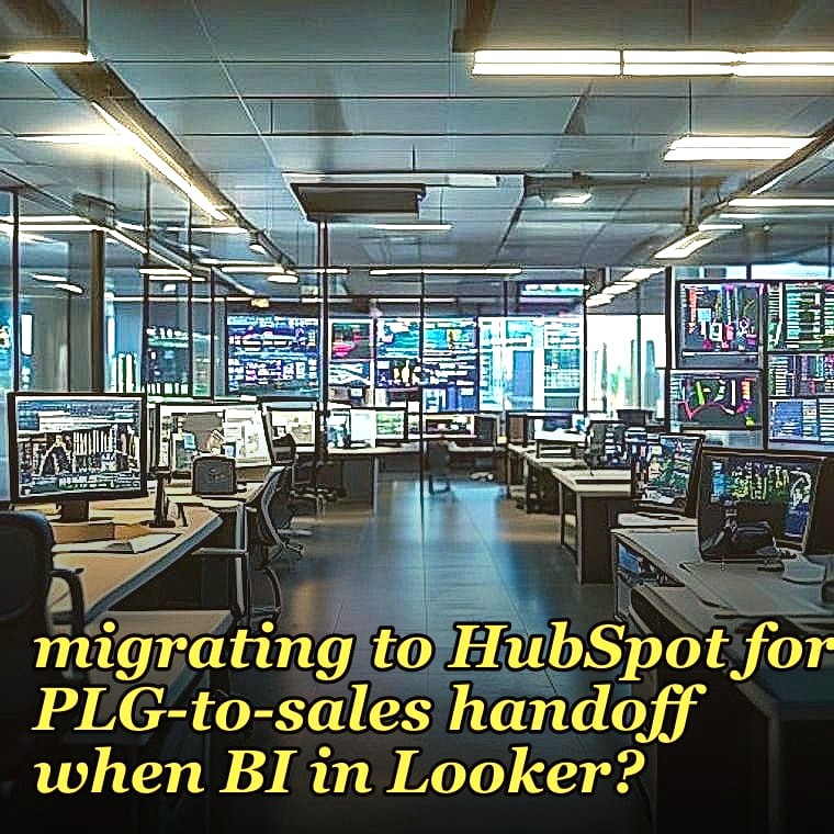 How do you prove you fixed broken lead routing across brands with CRM fields after migrating to HubSpot for PLG-to-sales handoff when BI in Looker?