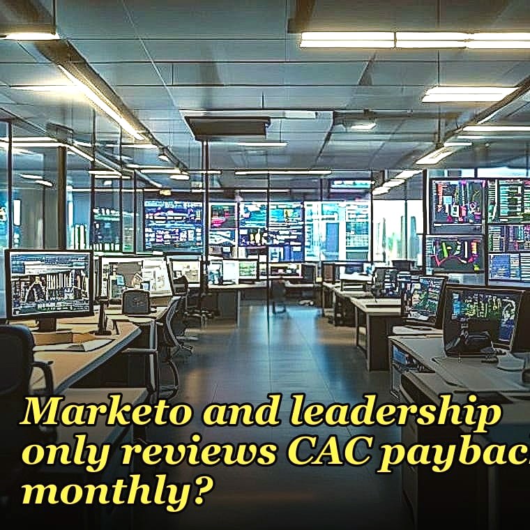 How do you operationalize data center leasing pipeline handoffs between sales, finance, and delivery when marketing ops on Marketo and leadership only reviews CAC payback monthly?