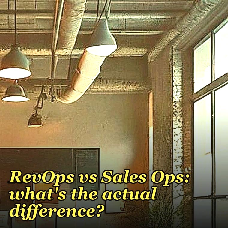 RevOps vs Sales Ops: what's the actual difference?